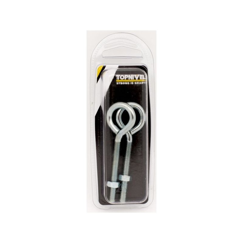 HEMBRILLA CERRADA M6x60MM CINC NIVEL 2 PZ