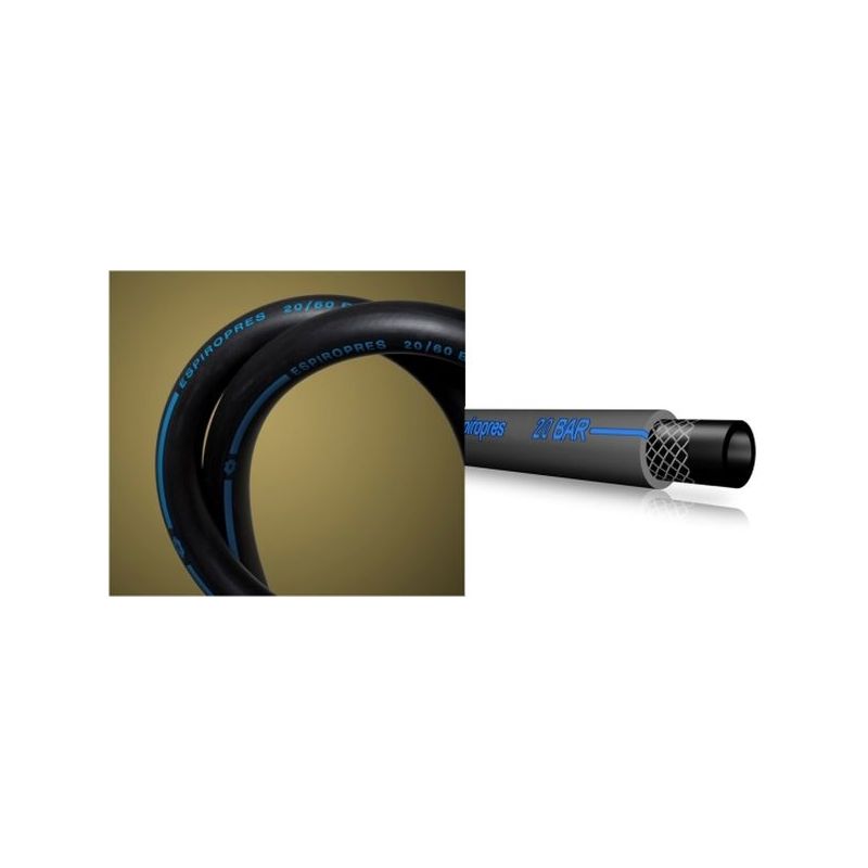 MANGUERA CONDUC AIRE COM 8X16 20BAR ESPIROPRES ESPIROF 100 M