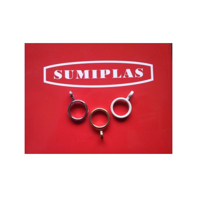 ANILLA CORTINA 12MM BL KIRS SUMIPLAS
