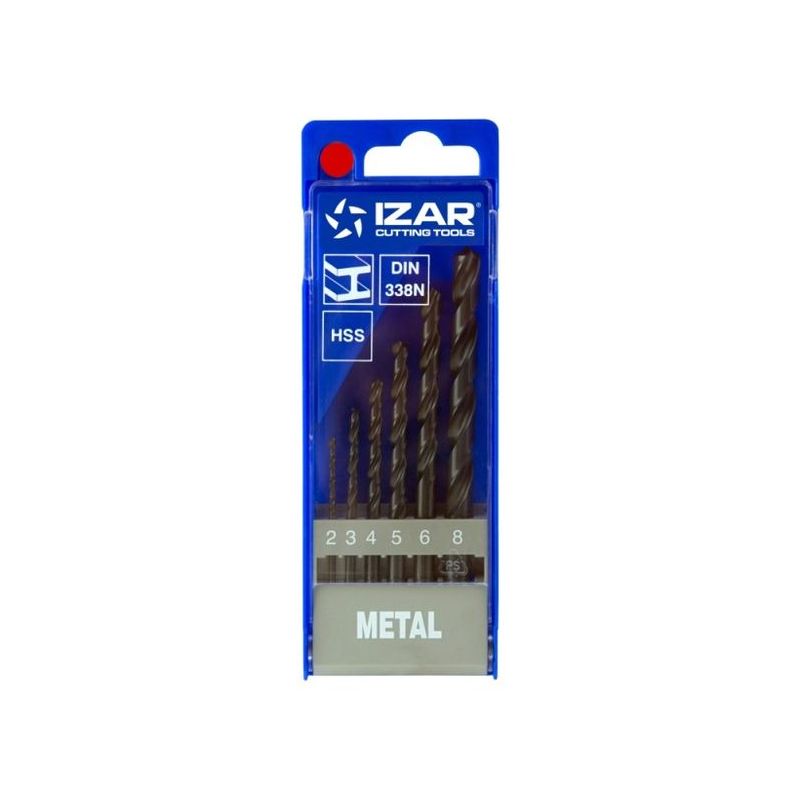 BROCA MET IZAR JUEGO HSS 1462 1462-30230 6 PZ