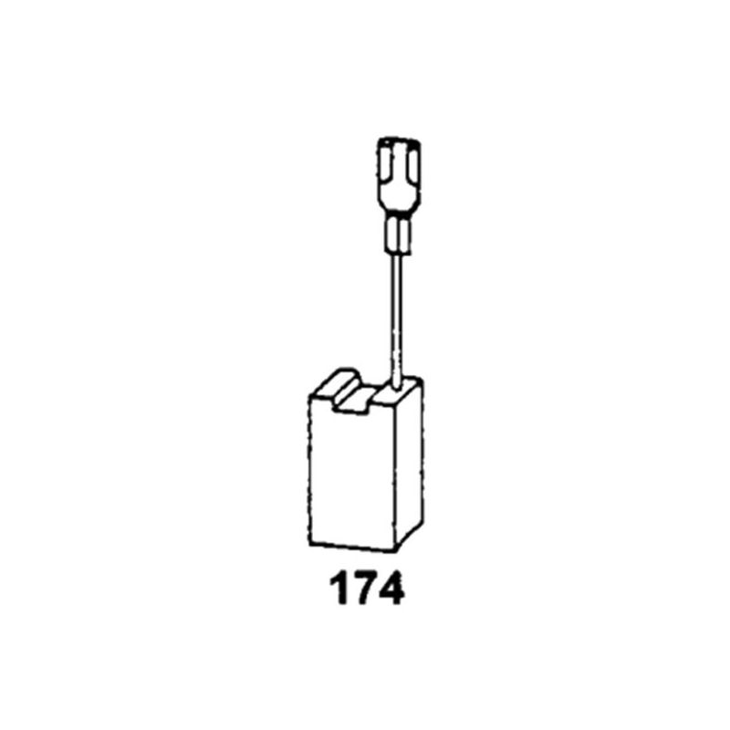 ESCOBILLA HTA.ELEC ASEIN PVC 1423J 2 PZ