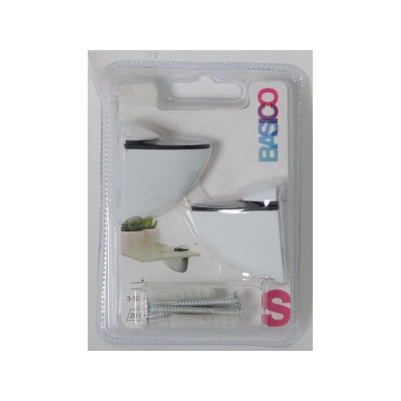 PORTAESTANTE SOP 3-12MM 1B REI BL BASICO 2-BS.S.01 2 PZ