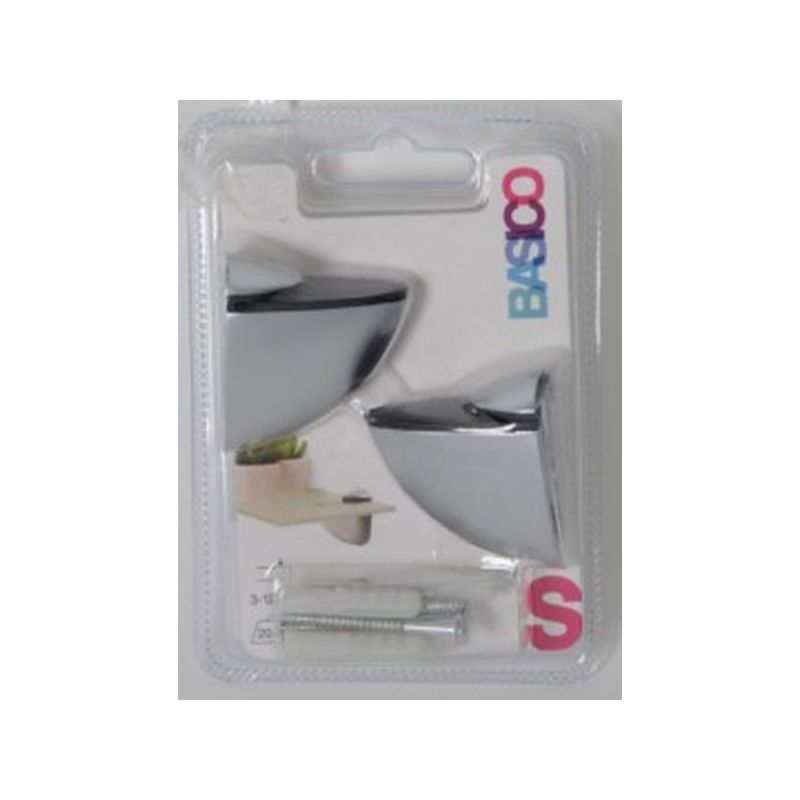 PORTAESTANTE SOP 3-12MM 1B REI CR/MT BASICO 2-BS.S.33 2 PZ