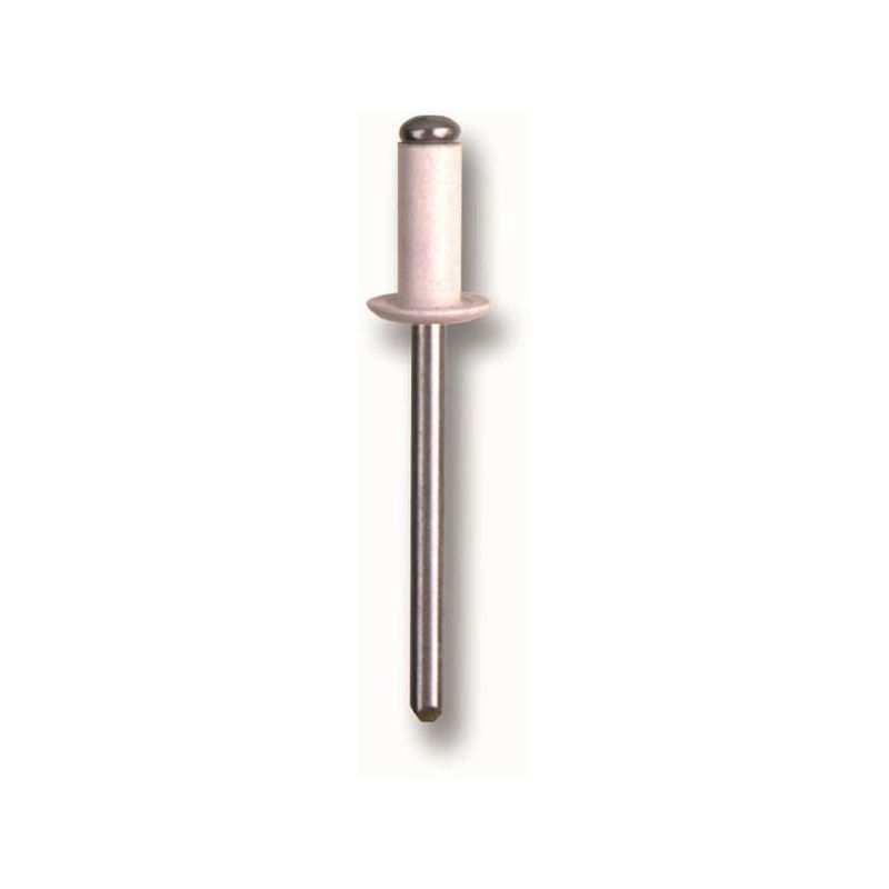 REMACHE FIJ ESTAND. 4X10MM ALU LAC.BL BRALO 500 PZ