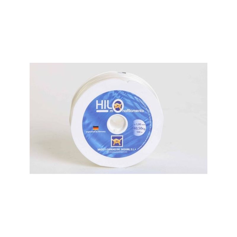 HILO TIRALINEAS 01,5MM NYL BL MONOFILAMENTO HYC 100 MT