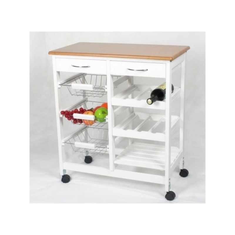VERDULERO COC 3C 76X67X37CM 2 CAJONES AC/MAD KIT CLOSET