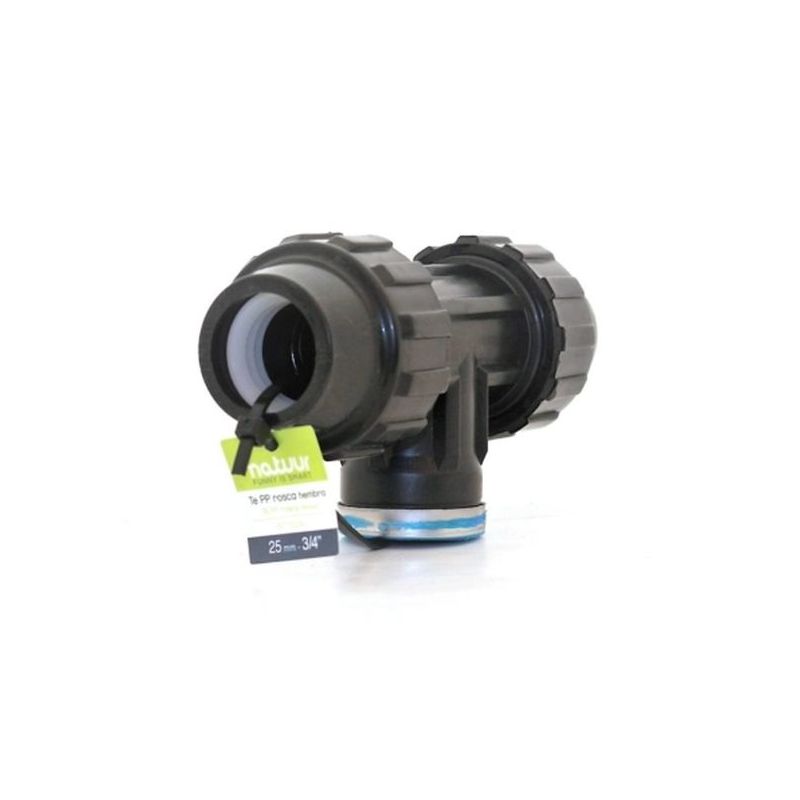DERIVACION RIEGO TRIP H Ø 25-25-3/4&quot; FIT PP NATUUR