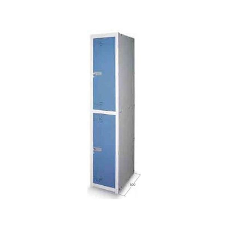 TAQUILLA VESTUARIO METAL 1800X280x520MM 2PTA INI JOMASI