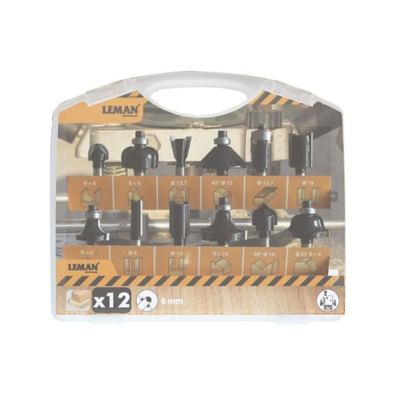 FRESA TORNERO LEMAN MAD M/DURO PINZA 6 41670012 12 PZ