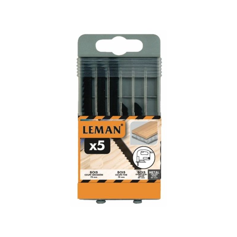 HOJA SIERRA LEMAN CALAR H. SURT 805005 5 PZ