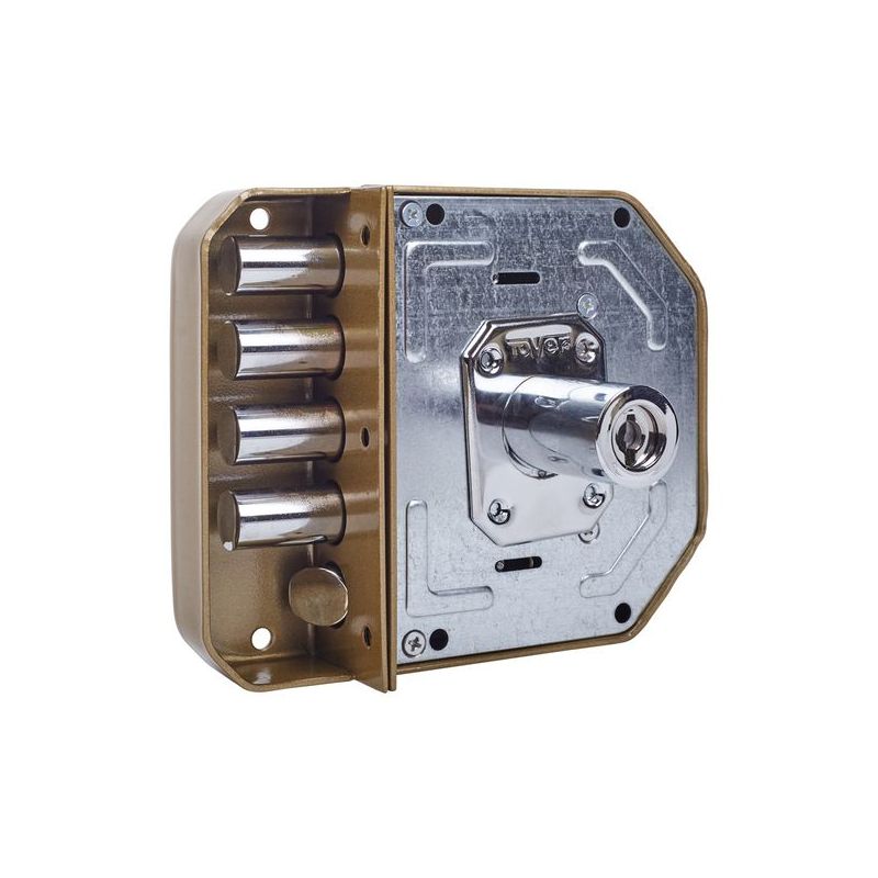 CERRADURA SEG. SOBR. 7000 ORO 1P DCHA TOVER