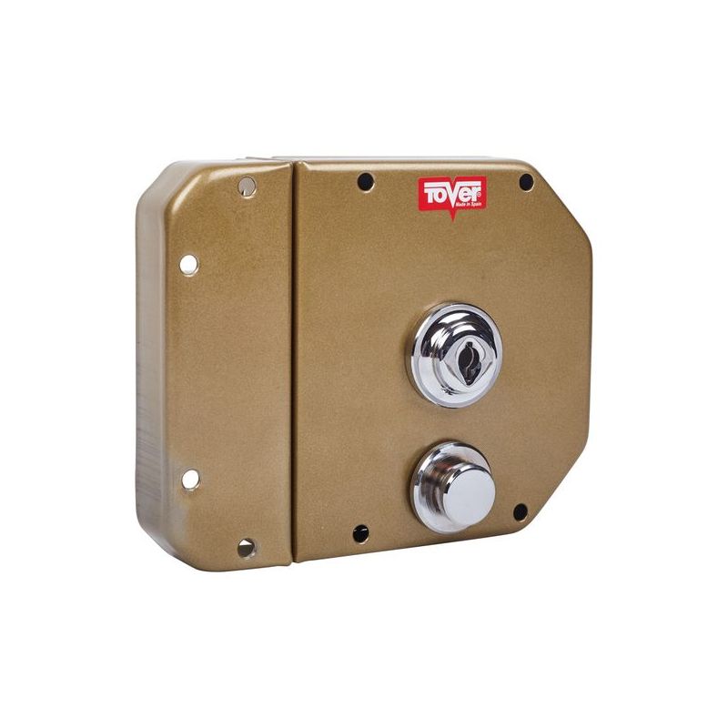 CERRADURA SEG. SOBR. 7001 ORO 1P IZQ TOVER