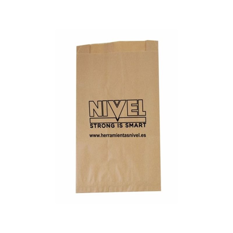 BOLSA PAPEL TPV 12 x 21,5 x 5CM 35GR KRAFT MARR NIVEL 500 PZ
