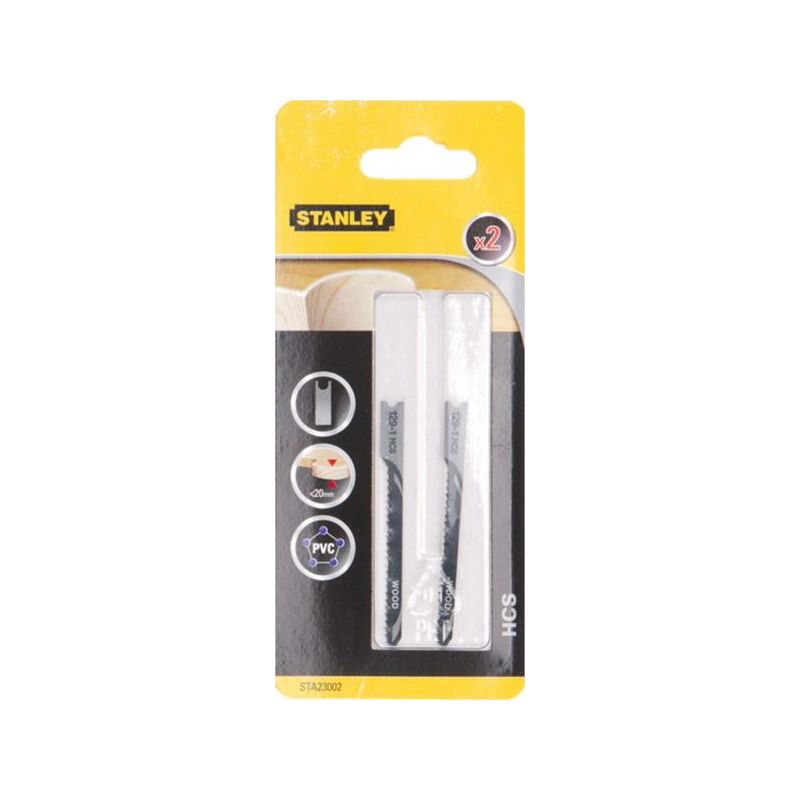 HOJA SIERRA CALAR MAD/AGLO L50MM VAST.&quot;U&quot; CONT STANLEY 2 PZ