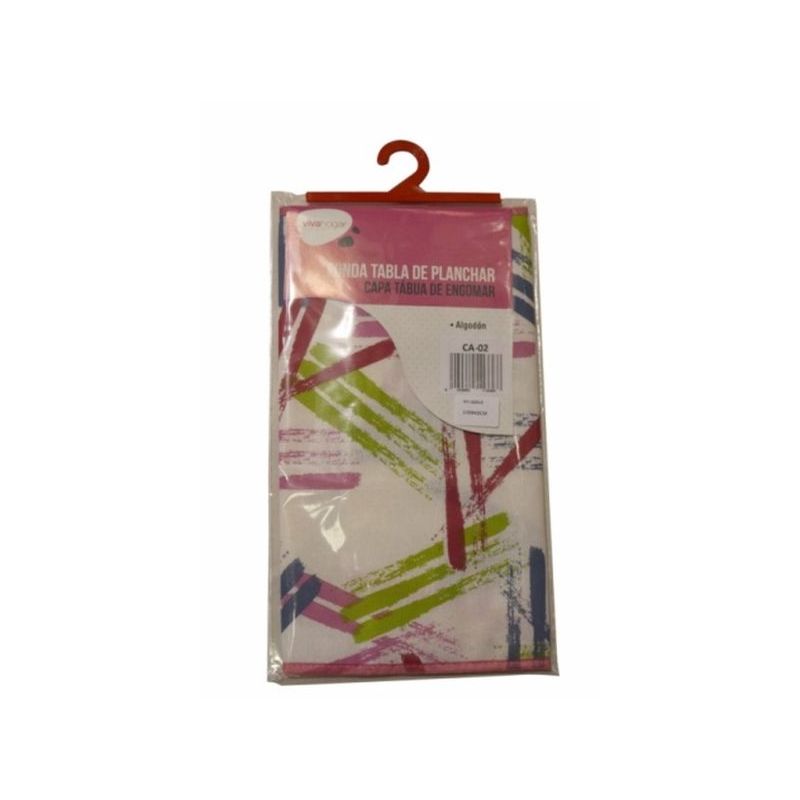 FUNDA TABLA PLANCHAR 120X42CM ALG SURT VIVAHOGAR