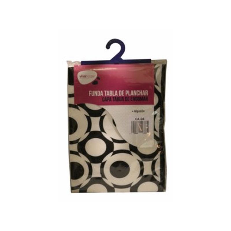 FUNDA TABLA PLANCHAR 140X52CM ALG SURT VIVAHOGAR