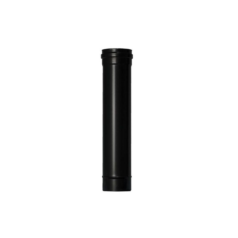 TUBO ESTUFA PELLET Ø80MMX50CM A/ESM/VITR. NE EXOJO