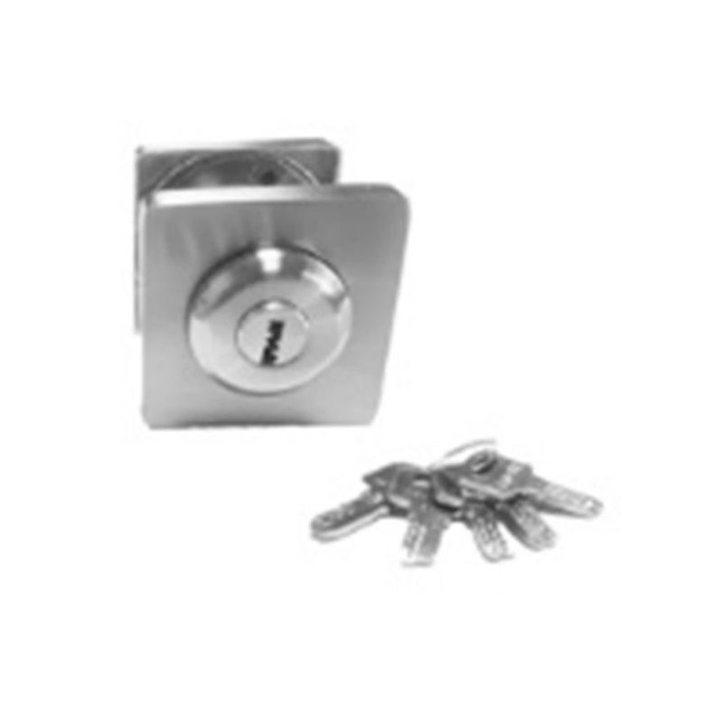 MULETILLA 50MM CUADRADA ZAMAK NIQ/SAT CON LLAVE MICEL