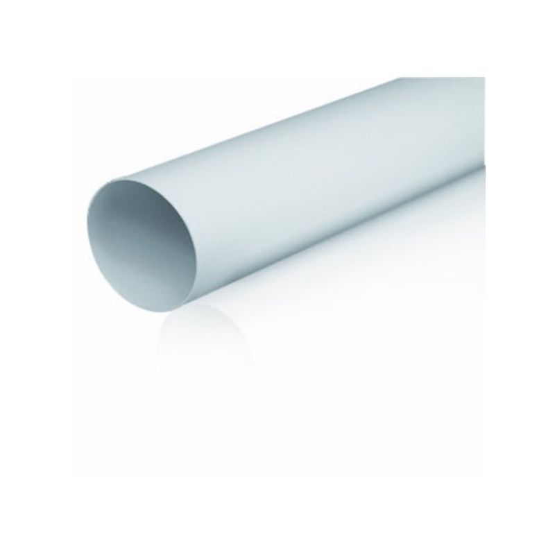 TUBO EXTRACCION AIRE RDO 1,5MTX120MM IGN/AUT PVC BL SIST 120