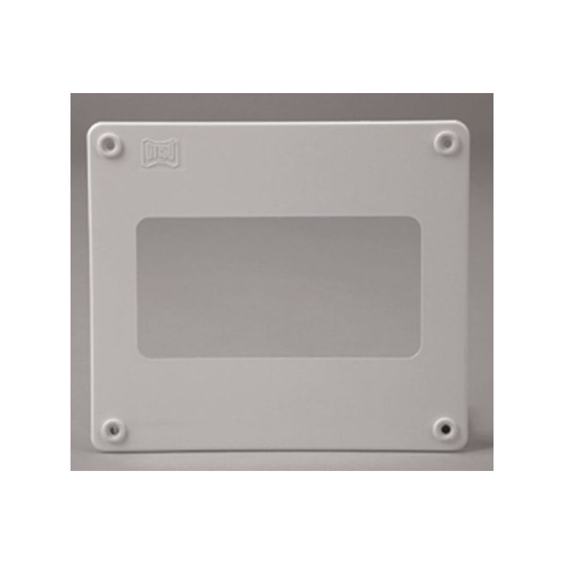 REMATE EXTRACCION AIRE PARED RECTANGULAR 150x75MM IGN/AUT PP
