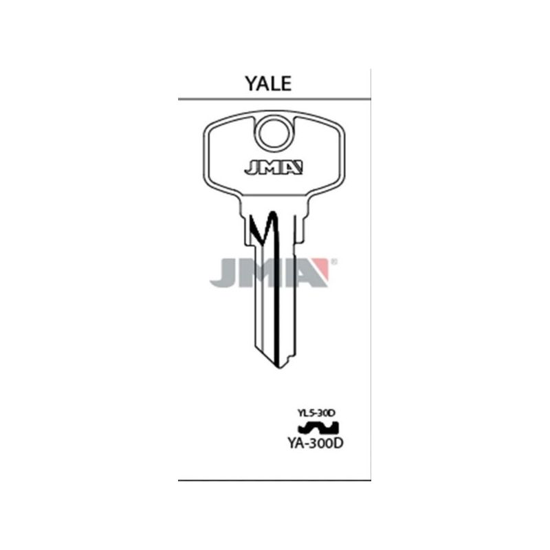 LLAVE CILINDRO EN BRUTO JMA ACERO YA-300D YA-300D