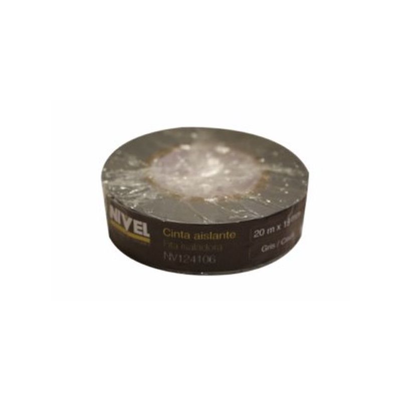 CINTA AISL. 20MT X 19MM NIVEL PVC GR NV124106
