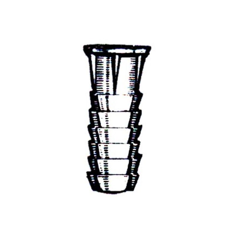 TACO FIJ 10MM NIVEL BL ESTRIADO NV124197-3384 8 PZ