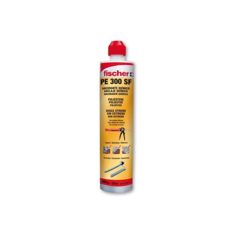 ANCLAJE SIN ESTIRENO 300 ML FIS PE 300 T FISCHER 300 ML