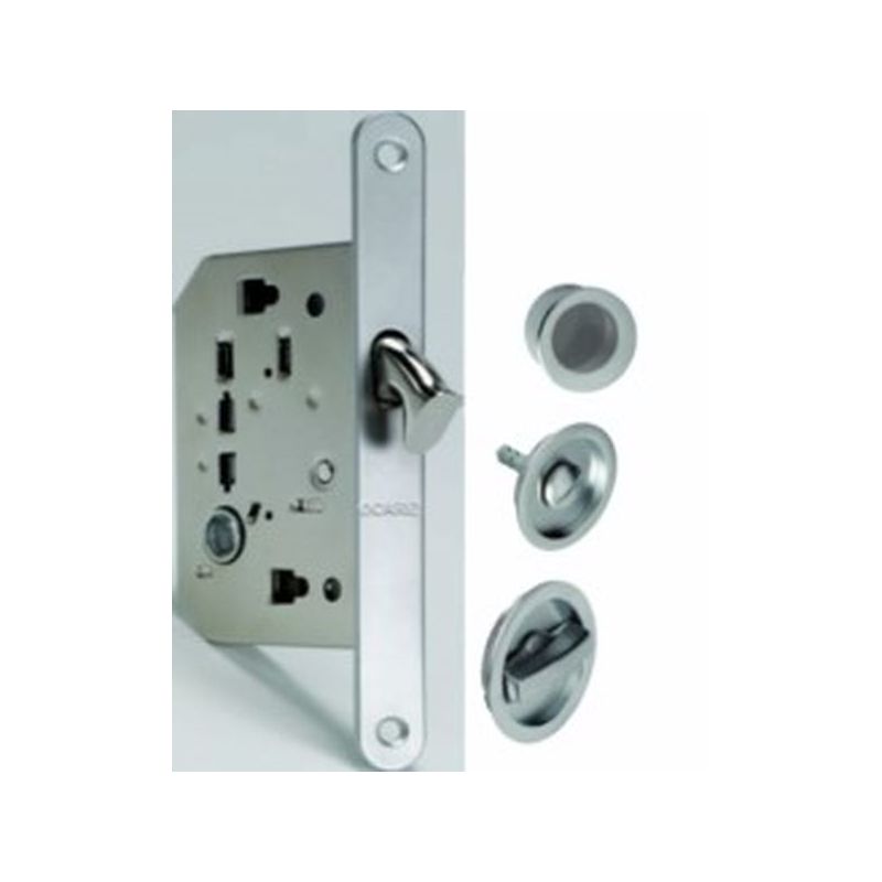 CERRADURA PTA.CORRED. NIQ C/MULE/BOTON/DEDAL 1095Q REDONDA O