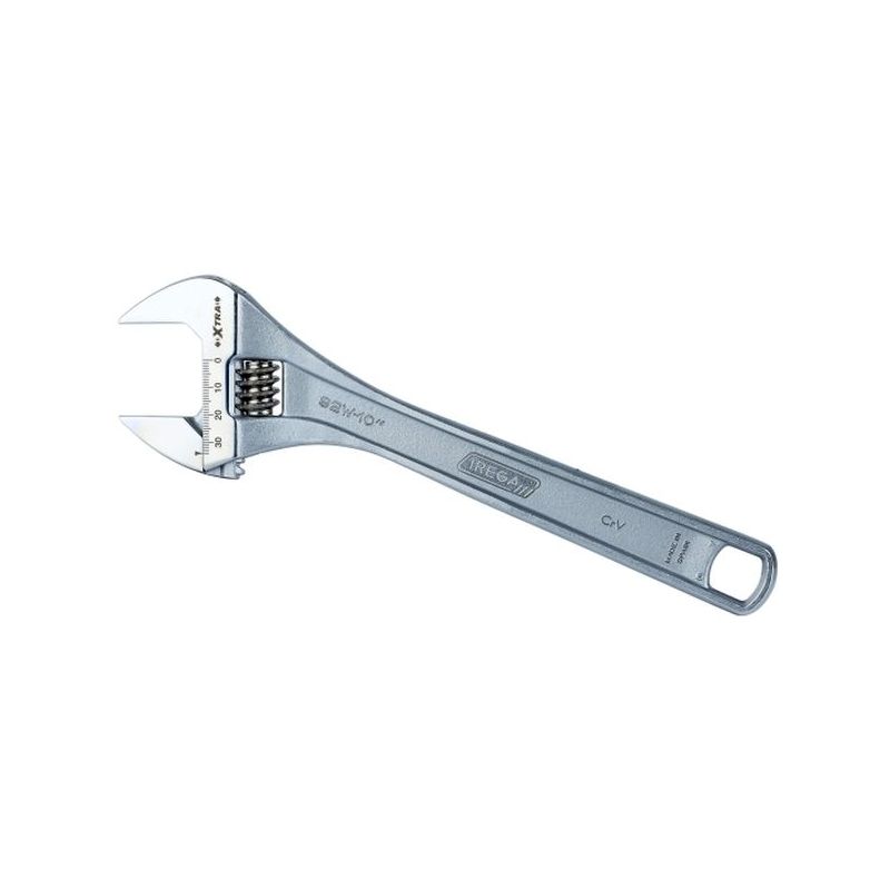 LLAVE AJUST. M/CENT 10&quot; CROMADA CE IREGA