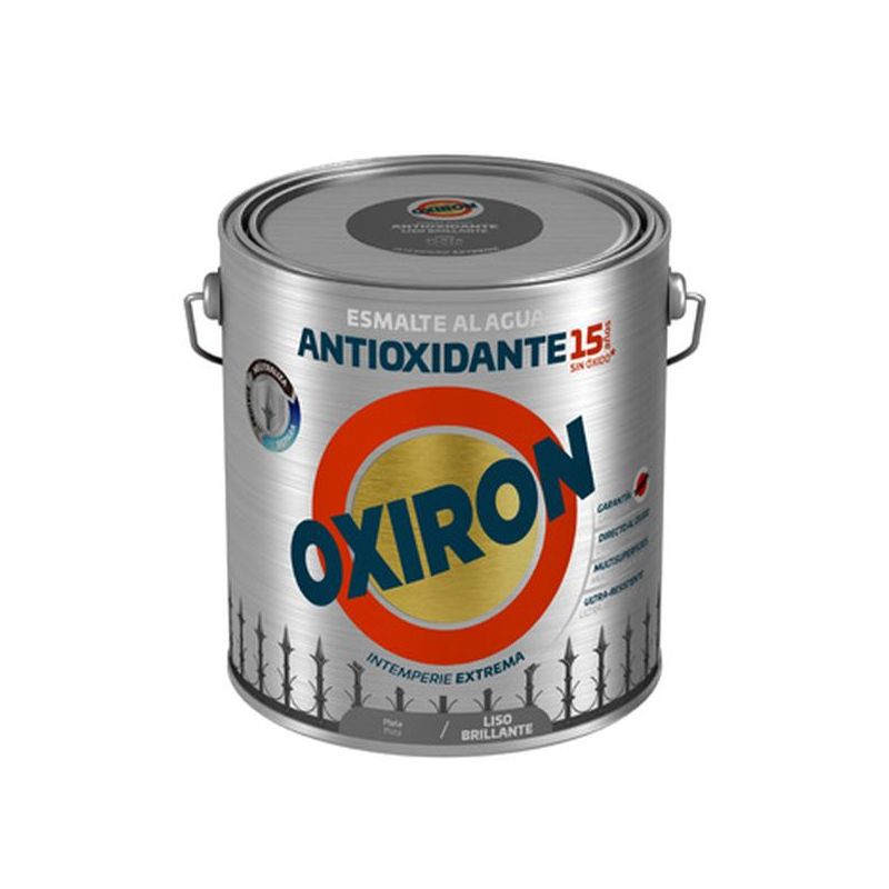 ESMALTE ANTIOXI. BRI. 2,5 LT PLA EXT. LISO TITAN OXIRON AL A