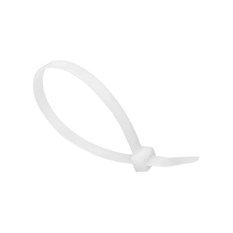 BRIDA 7,6x540MM NYL BLANCA NIVEL 100 PZ