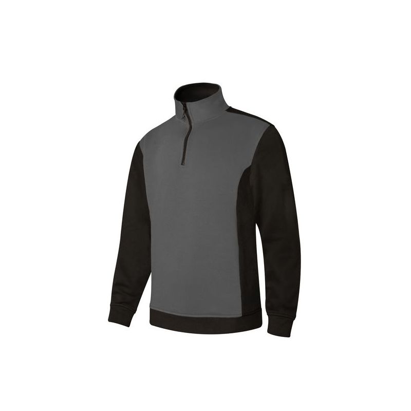 SUDADERA TRABAJO M 65% POLI 35% ALG GR/NEG P105703 VELILLA