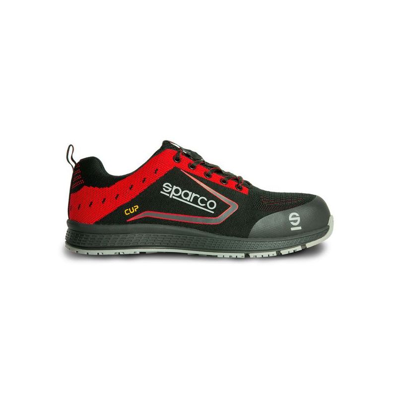 ZAPATO SEG T44 S1P-SRC PUNT.COMPOS. CUP NEGRA/ROJA SPARCO