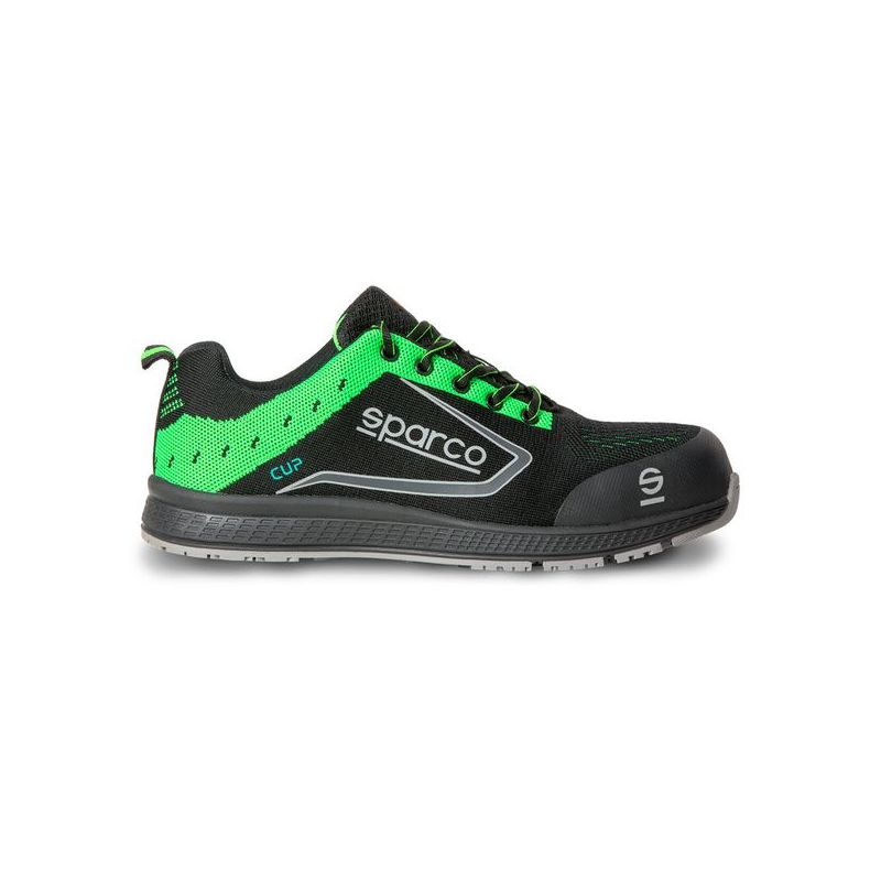 ZAPATO SEG T45 S1P-SRC PUNT.COMPOS. CUP NEGRA/VERDE SPARCO