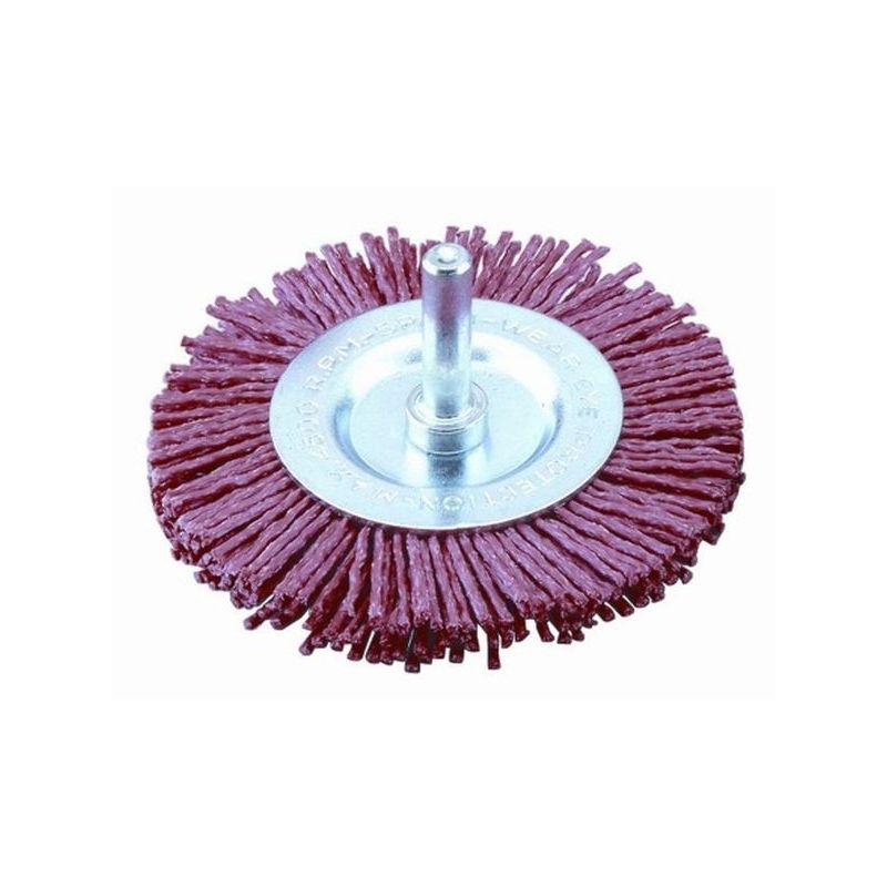 CEPILLO IND CIRC TALADRO 100 MM GRANO 80 NYL JAZ