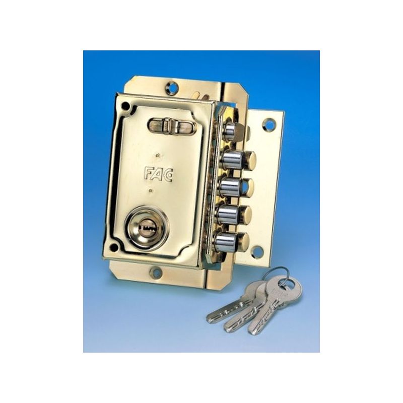 CERRADURA SEG. SOBR. 144X90MM S-90 DOR PIC/4PAS IZQ FAC