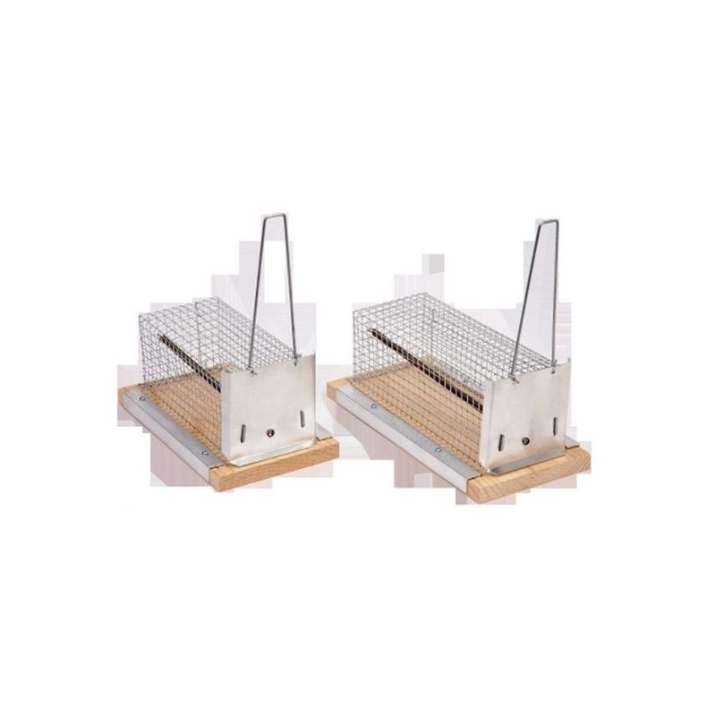 RATONERA 21CM 1 TRAMPILLA SAUVIC MET. 5195
