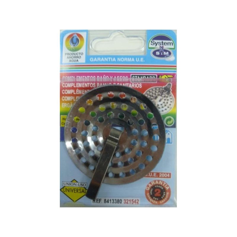 REJILLA FREGAD DESAGUE INOX S&amp;M