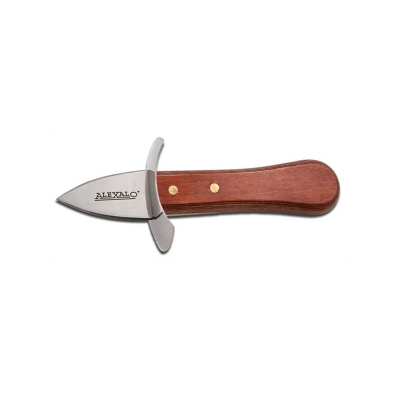 ABREOSTRAS MANUAL MANGO MADERA ALEXALO 9510 INOX