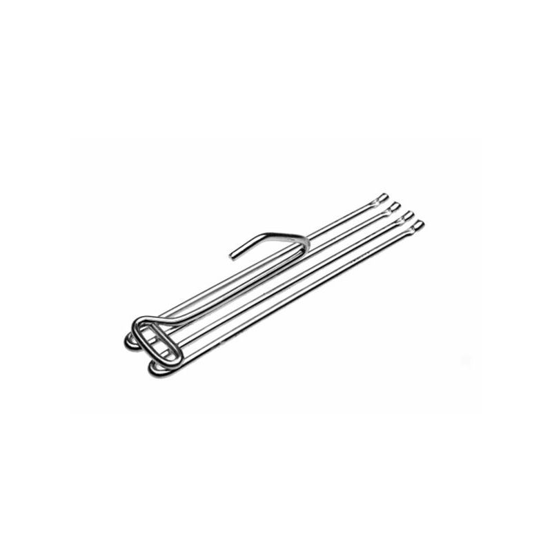 GARFIO CORTINA 4 PUAS FRENTE GARFIOS BIAK SLL