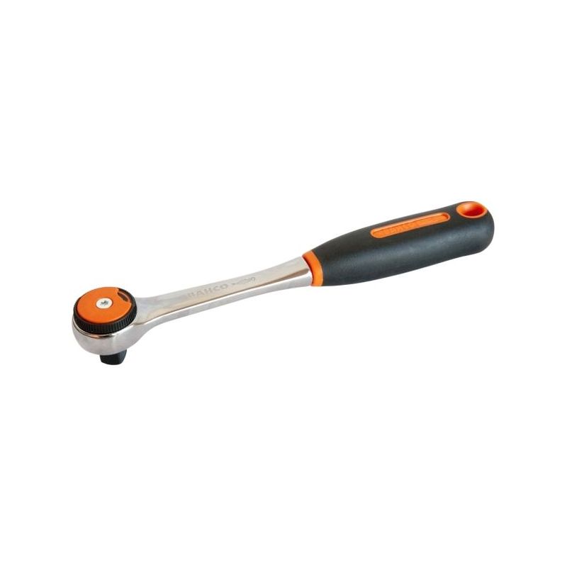 LLAVE CARRACA REVERS. 1/2&quot; 72 DIENT. BAHCO