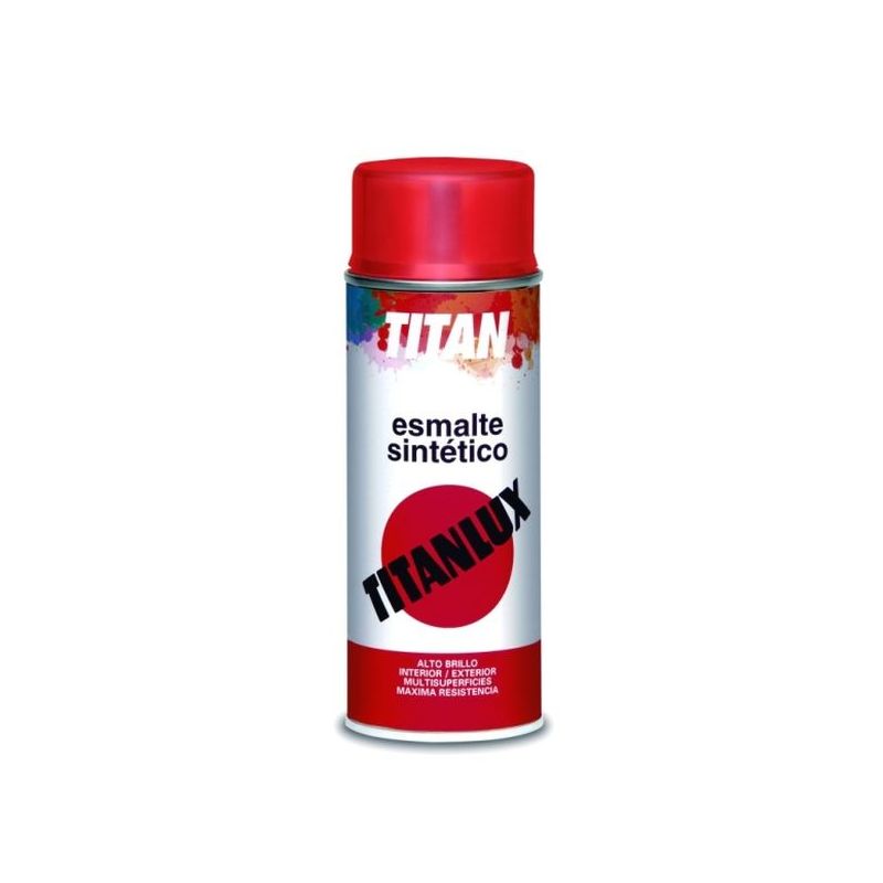 ESMALTE SINT MATE SPRAY 400 ML BL TITLUX TITAN