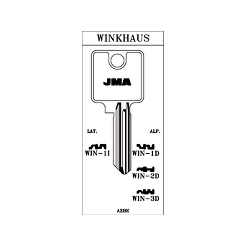 LLAVE PUNTOS EN BRUTO JMA ALPACA WIN-1D