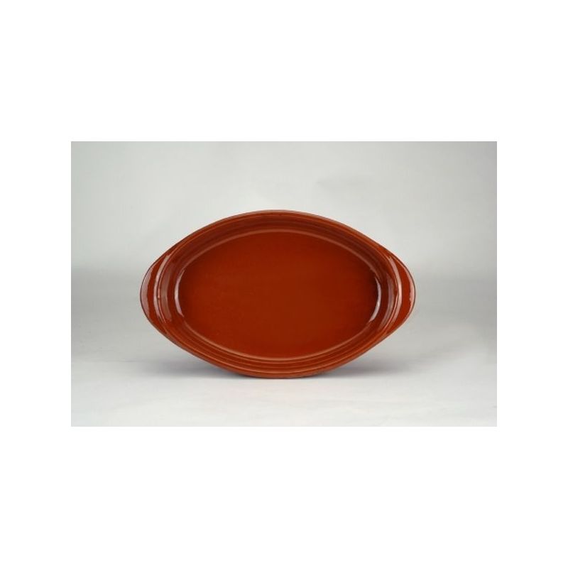 FUENTE COC OVAL 38C24CM BARRO COCINA TRADICIONAL