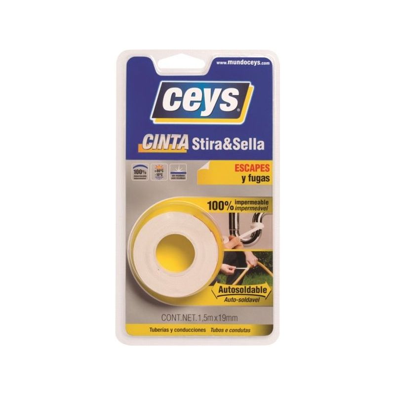 CINTA AISL. 3MT X 19MM AUTOV. CEYS CAU BL STIRA&amp;SELLA 507702
