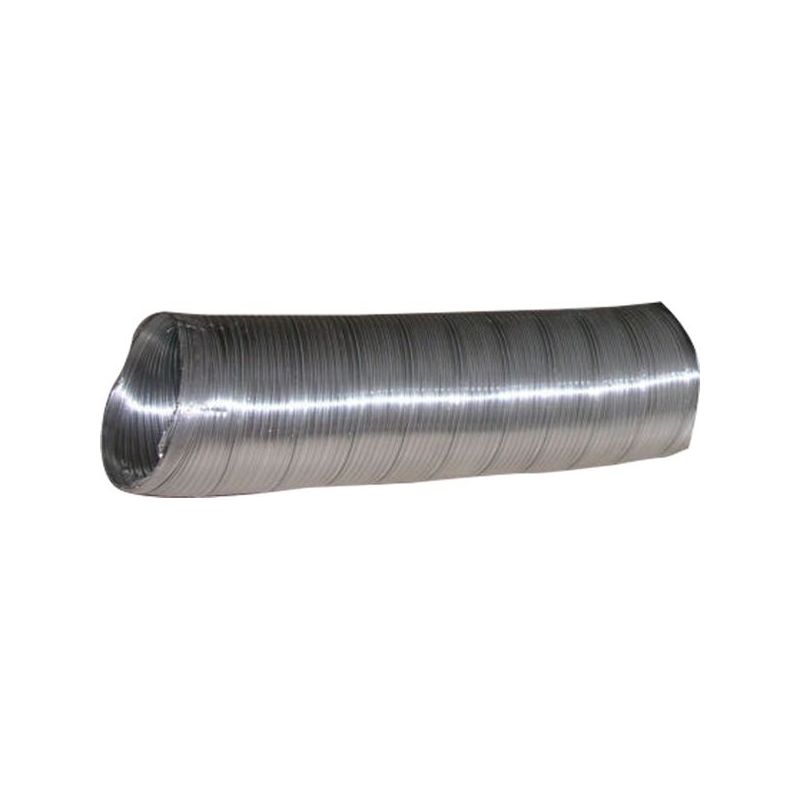 TUBO EXTRACCION AIRE 100MMX1MT COMP. ALU ESPIR ESPIROF 1 MT