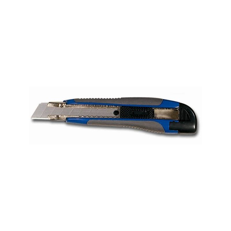 CUTTER PROF GUIAS METALICAS 18MM HOJA RETR. ABS BIM BRICODY