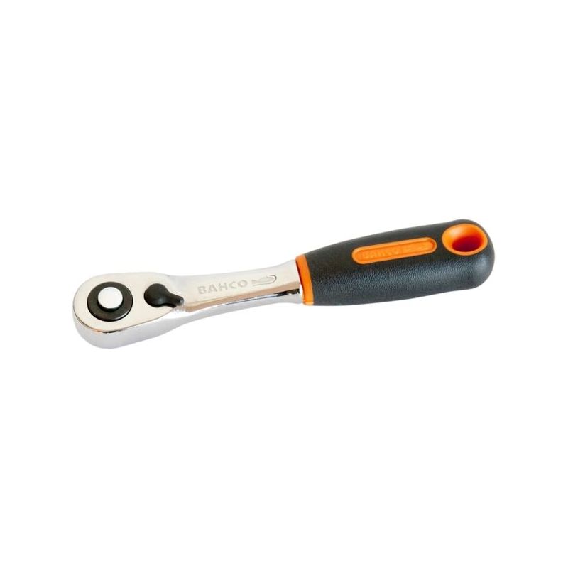LLAVE CARRACA REVERS. 1/4&quot; 72 DIENT. BAHCO
