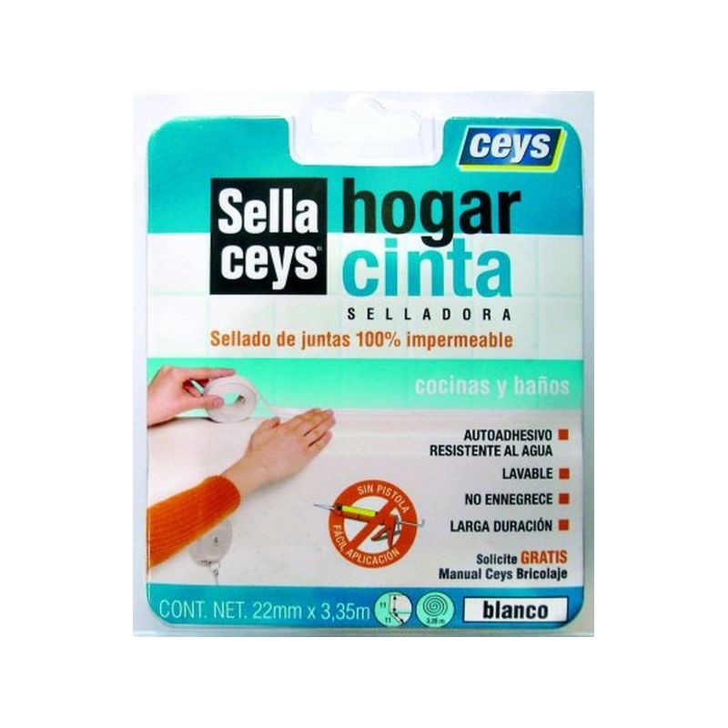 CINTA HOG SELLADORA 3,35MTx22 MM CEYS